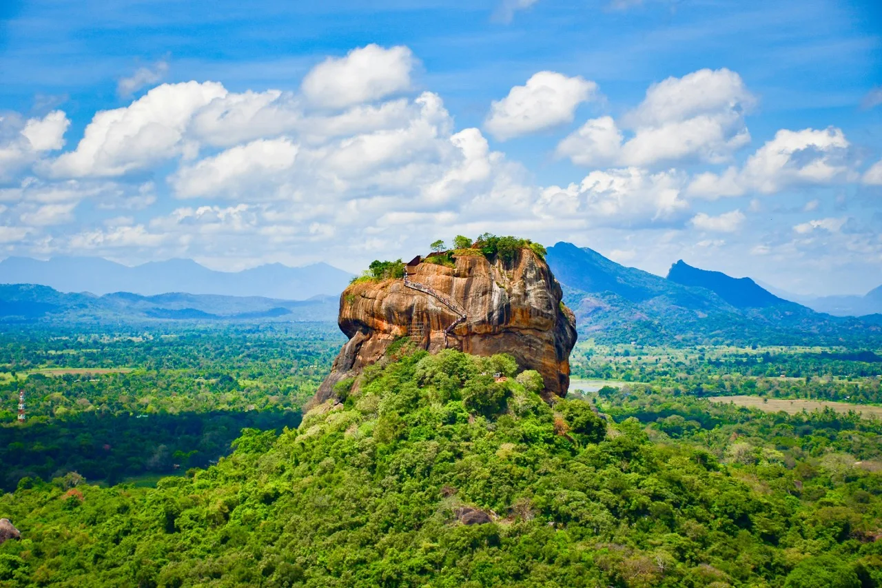 Sigiriya-rots, ook bekend als de Leeuwenrots